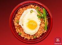 Kimchi Rice with Egg