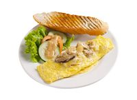 Mushroom Omelette