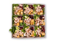 White Christmas Salad Party Tray