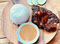 BBQ Ribs With Rice