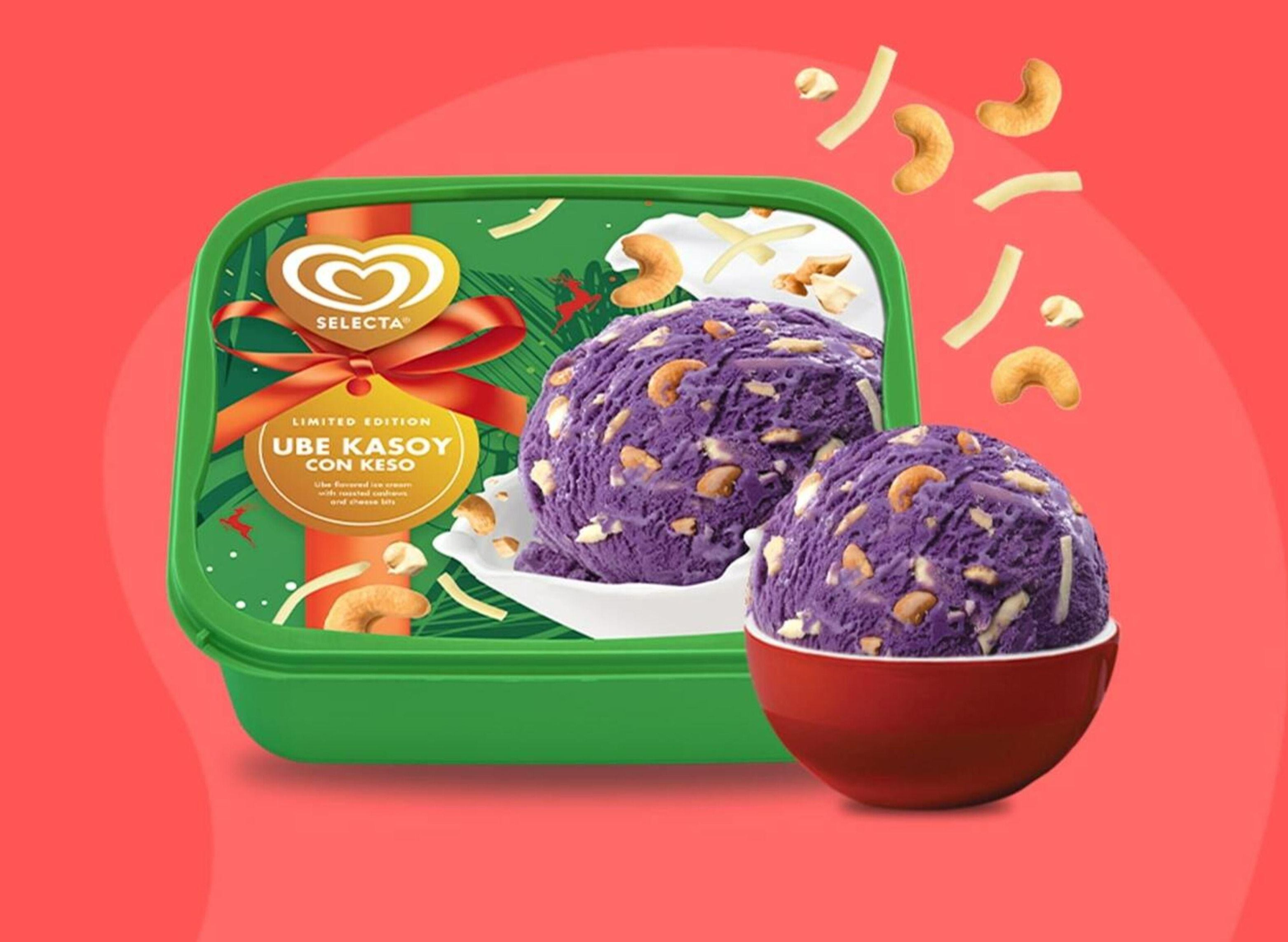 Selecta Ube Kasoy Ice Cream 1.3L