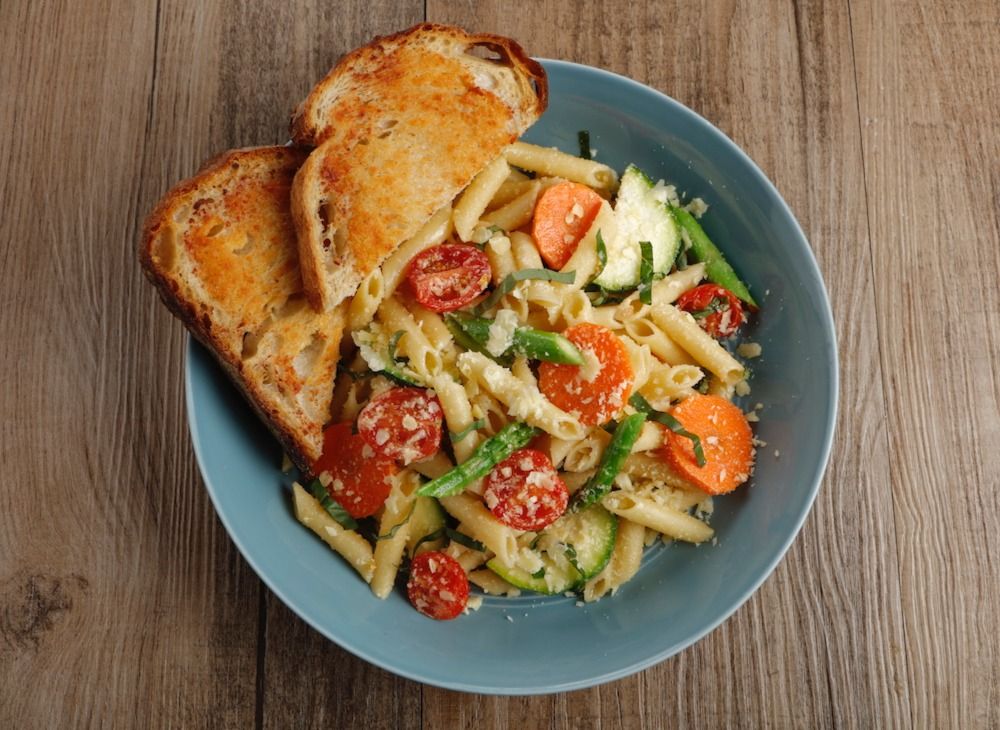 Penne Pasta with Mixed Vegetables