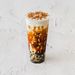 Brown Sugar Boba Milk with Cheese Brulee