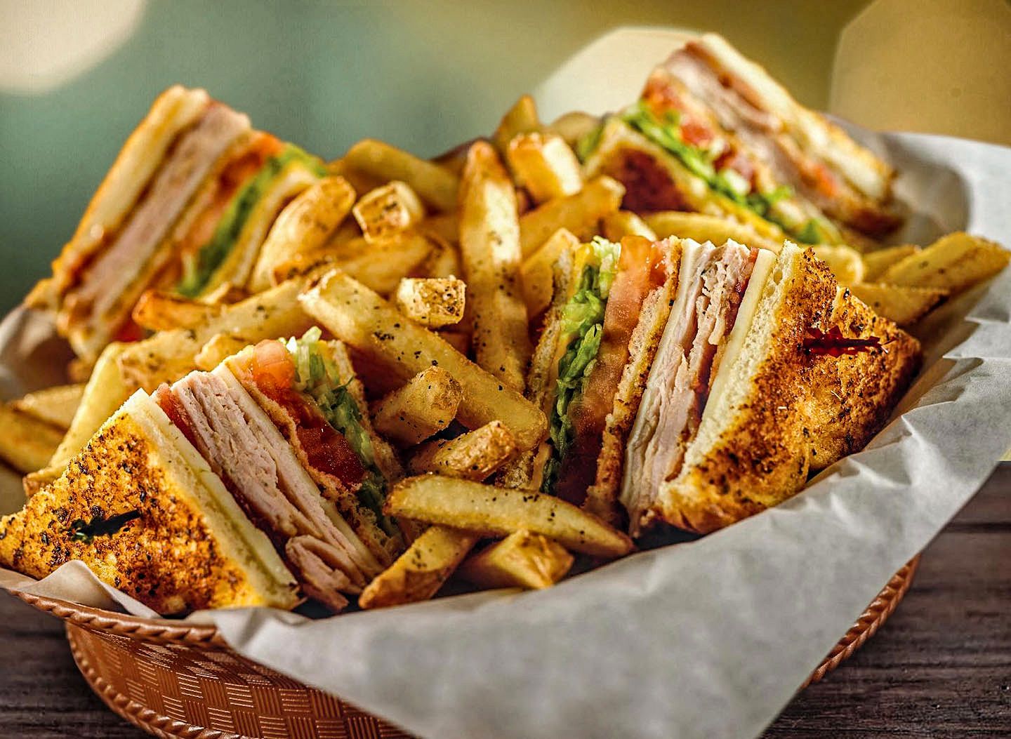 Cajun Club Sandwich