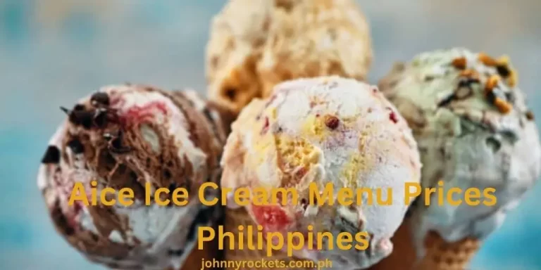 Aice Ice Cream Menu Prices Philippines January 2024