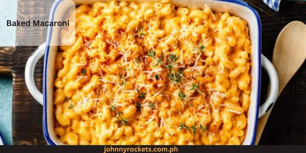 Baked Macaroni Popular items of  Nathaniel's in  Philippines