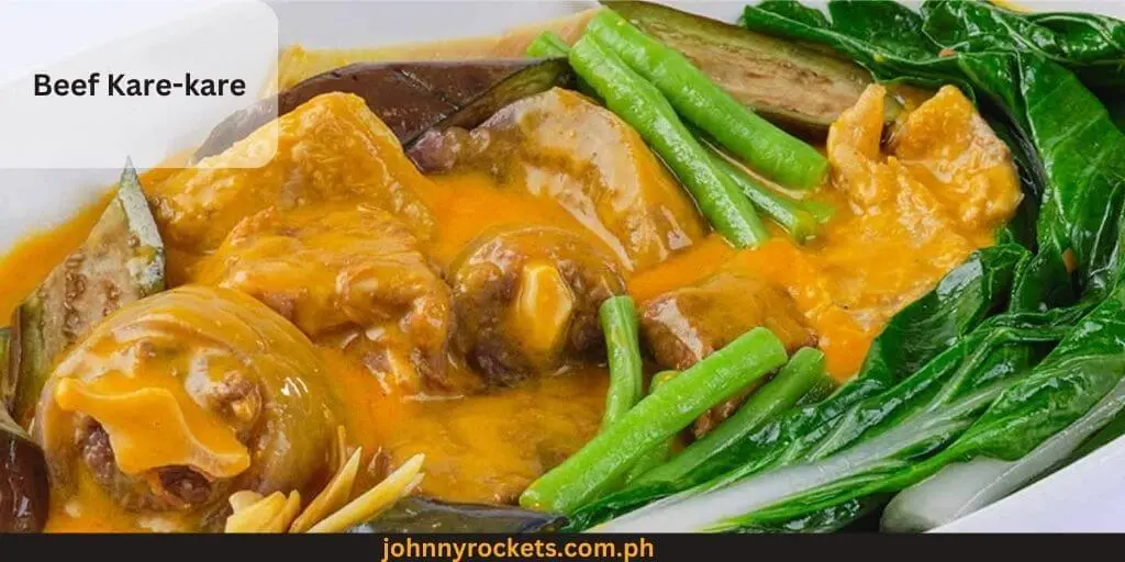 Beef Kare-kare Popular items of  Gerry's Grill Menu in  Philippines