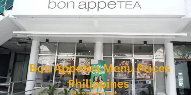 Bon Appetea Menu Prices Philippines January 2024