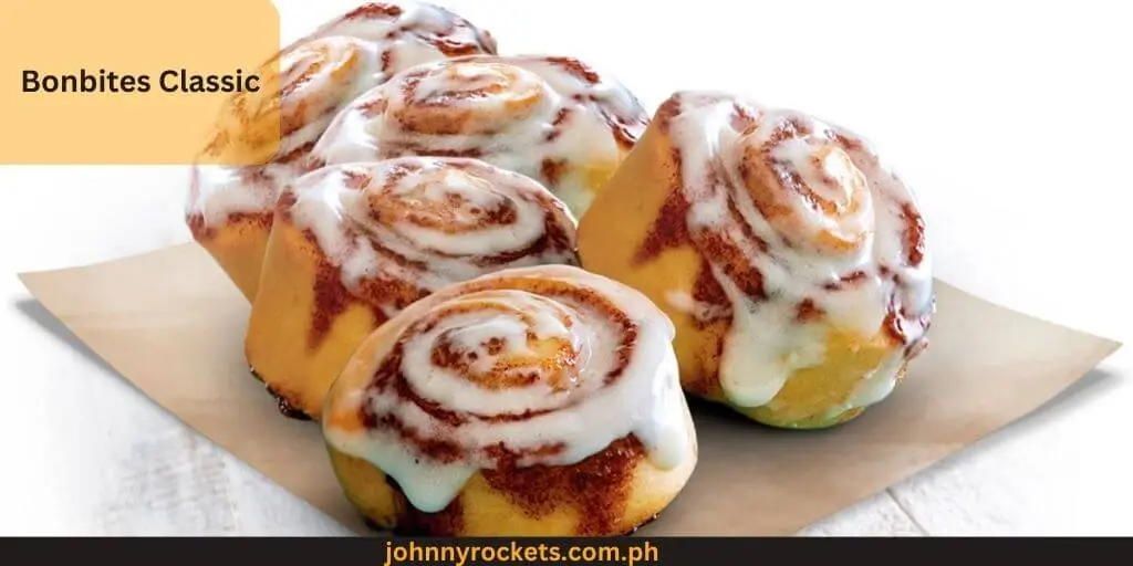 Bonbites Classic Popular food item of  Cinnabon in Philippines