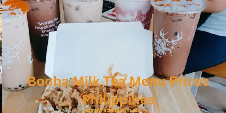 Booba Milk Tea Menu Prices Philippines January 2024