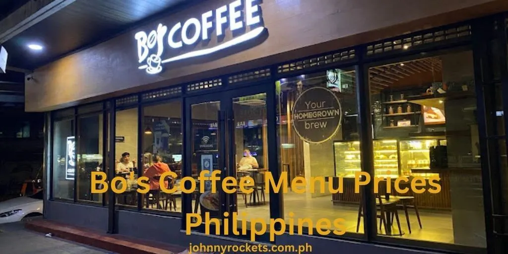 Bo's Coffee Menu Prices Philippines
