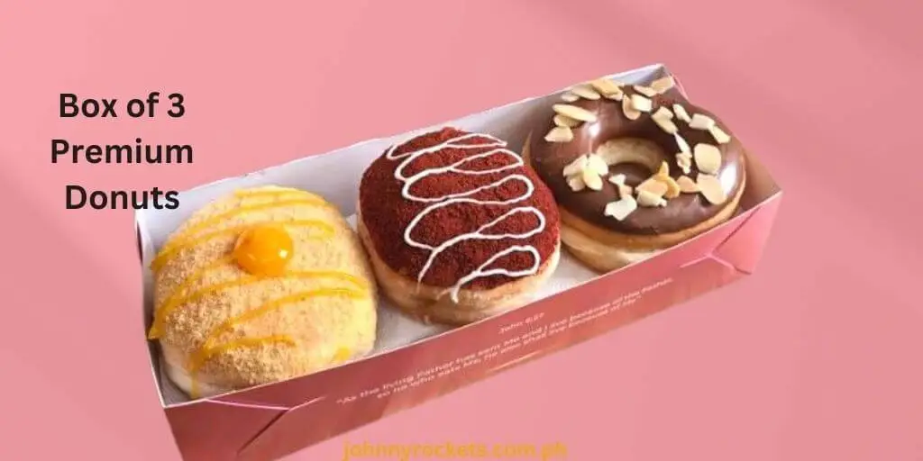 Box of 3 Deluxe Donuts