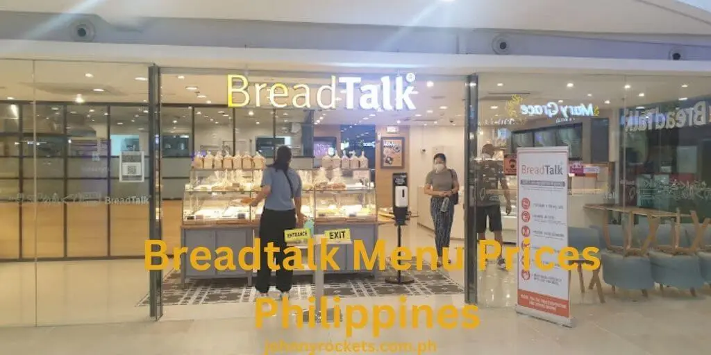 Breadtalk Menu Prices Philippines 