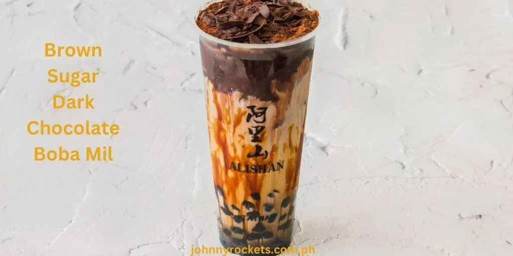 Brown Sugar Dark Chocolate Boba Milk