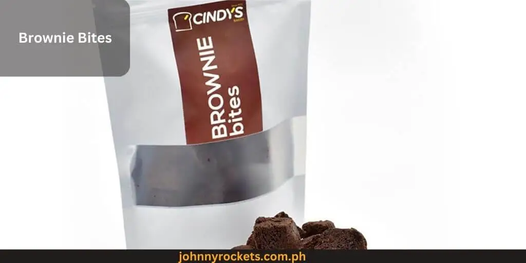 Brownie Bites Popular food item of  Cindy's Cake in Philippines