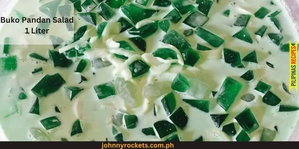 Buko Pandan Salad 1 Liter Popular items of  Nathaniel's in  Philippines