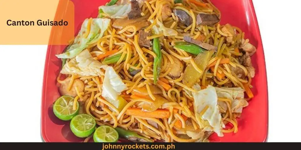 Canton Guisado Popular items of  Paluto Nga Po in Philippines