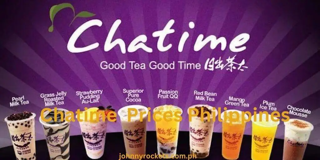 Chatime Menu Prices Philippines 