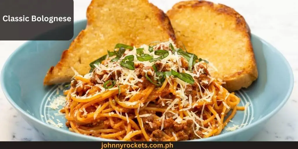 Classic Bolognese Popular food item of  Nono's  in Philippines