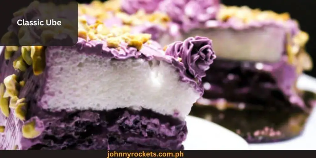 Classic Ube Popular food item of  Cake 2 Go in Philippines