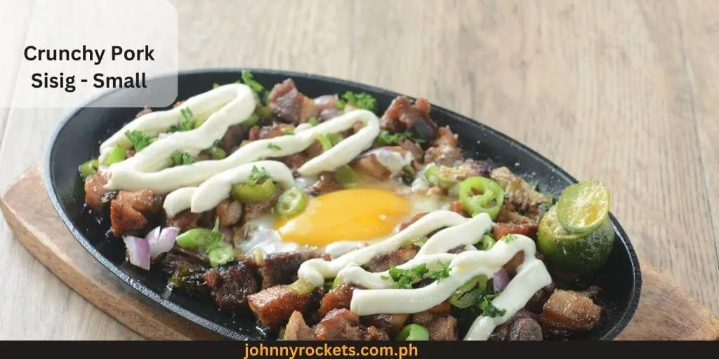 Crunchy Pork Sisig - Small Popular items of  Mesa Menu in  Philippines