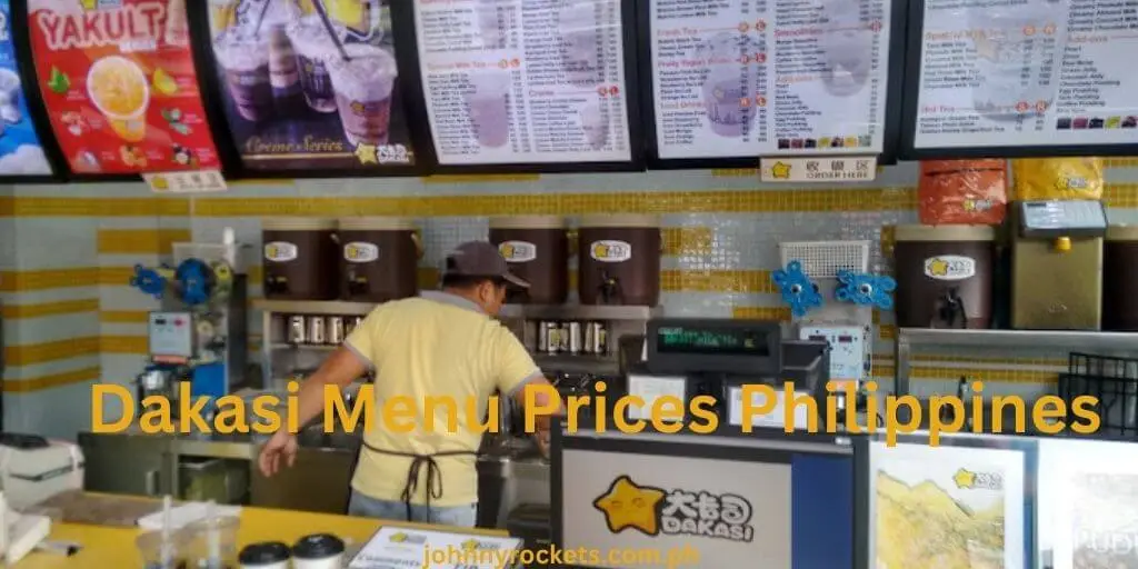 Dakasi Menu Prices Philippines