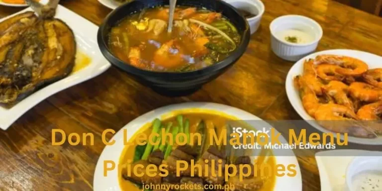 Don C Lechon Manok Menu Prices Philippines January 2024