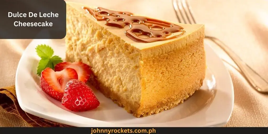 Dulce De Leche Cheesecake  Popular food item of  Cake 2 Go in Philippines