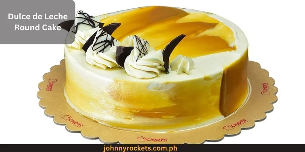 Dulce de Leche Round Cake Popular food item of  Cindy's Cake in Philippines