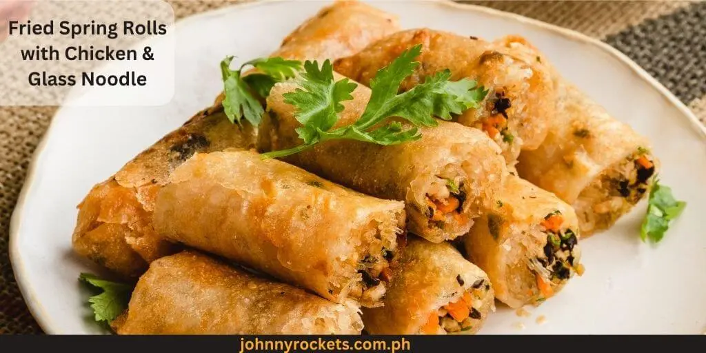 Fried Spring Rolls with Chicken & Glass Noodle Popular items of  My Thai Kitchen Menu in  Philippines
