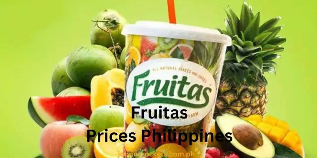 Fruitas Menu Prices Philippines 