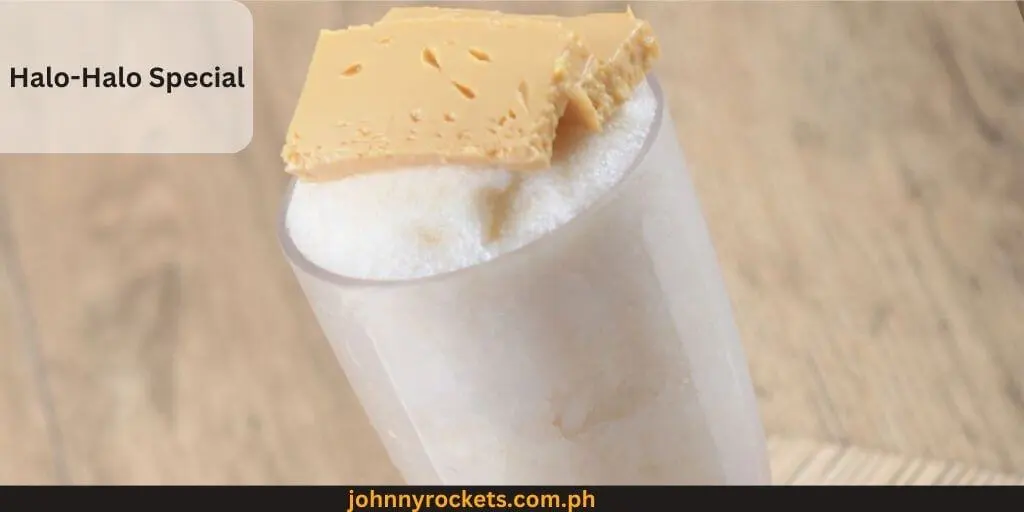 Halo-Halo Special Popular items of  Razon's  Menu in  Philippines