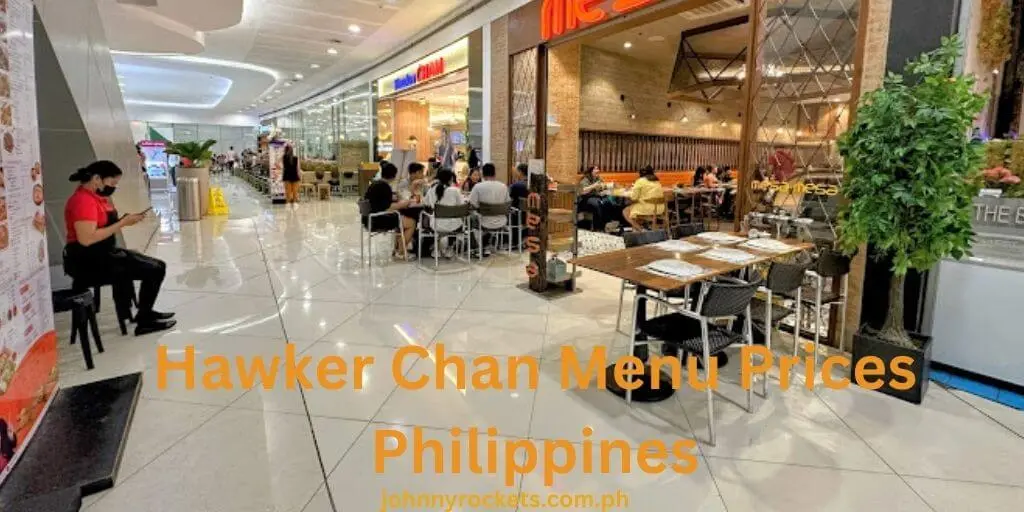 Hawker Chan Menu Prices Philippines