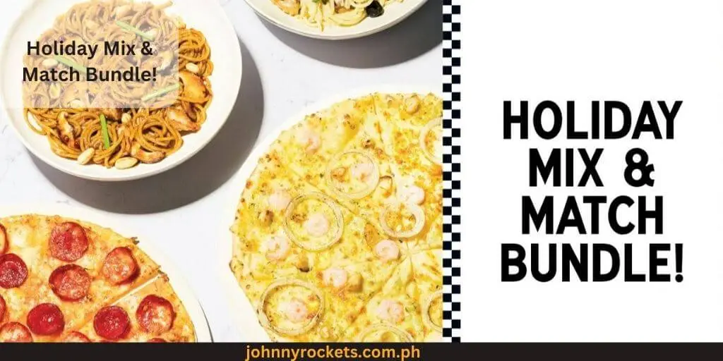 Holiday Mix & Match Bundle! Popular items of  Yellow Cab Pizza in Philippines