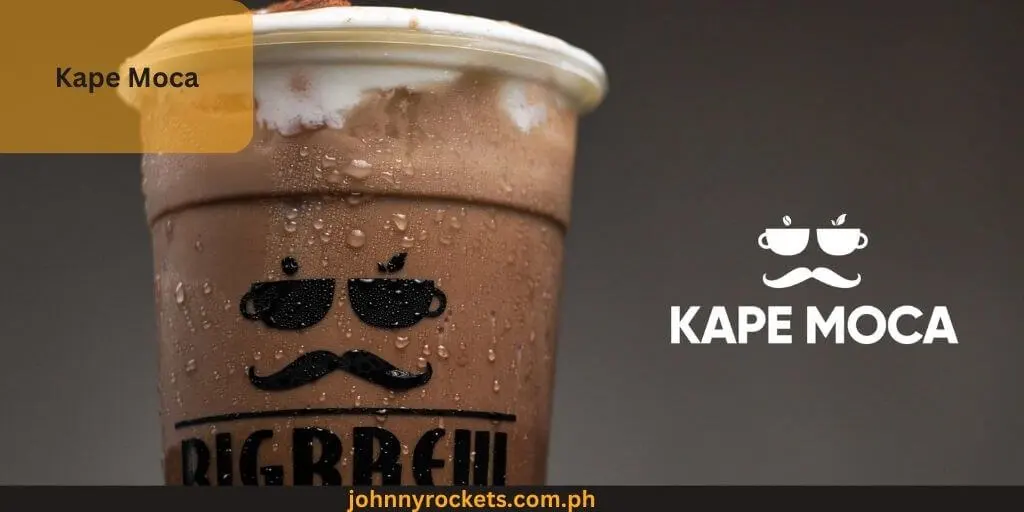 Kape Moca Popular items of  Big Brew in  Philippines
