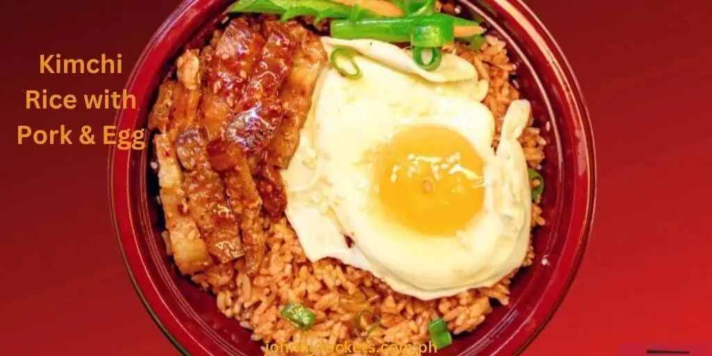 Kimchi Rice with Pork & Egg