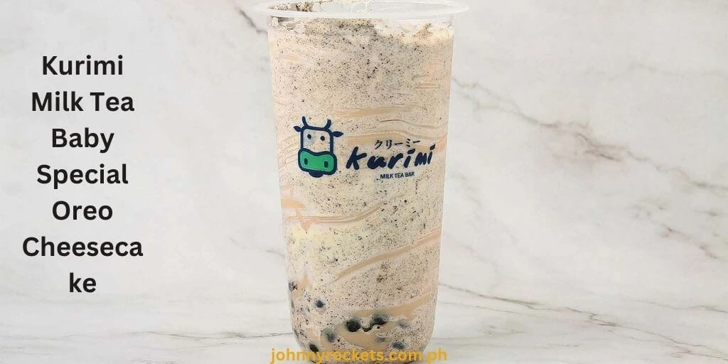 Kurimi Milk Tea Baby Special Oreo Cheesecake