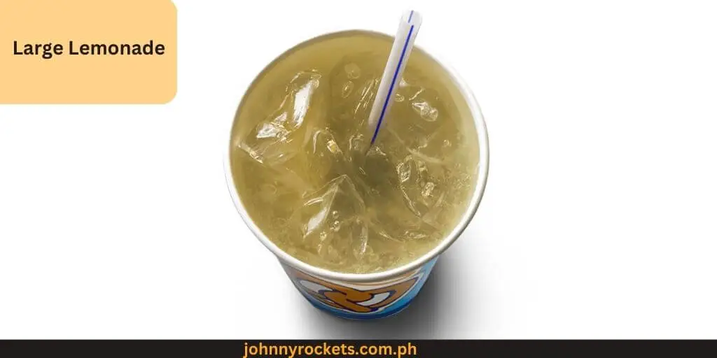 Large Lemonade Popular food item of  Auntie Anne's in Philippines