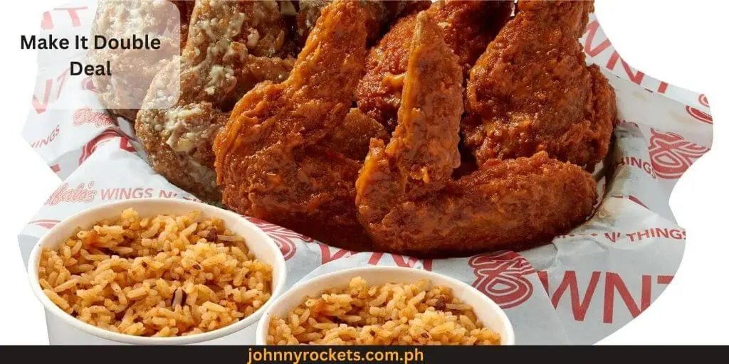 Go Solo Deal Make It Double Deal Popular items of  Buffalo’s Wings N’ Things Menu in  Philippines
