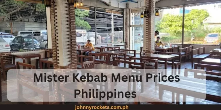 Mister Kebab Menu Prices Philippines January 2024