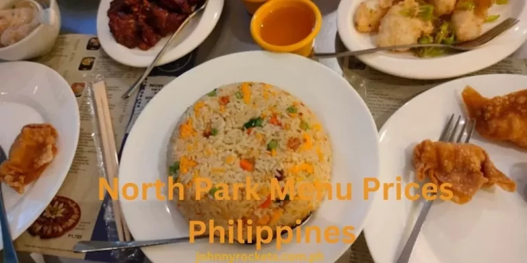 North Park Menu Prices Philippines January 2024