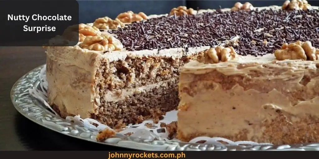 Nutty Chocolate Surprise Popular food item of  Cake 2 Go in Philippines