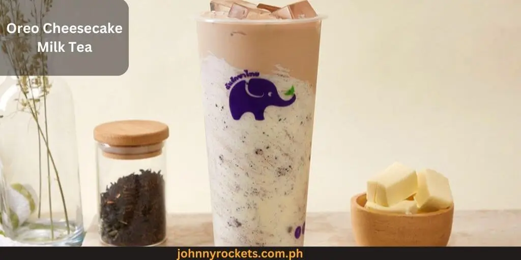 Oreo Cheesecake Milk Tea Popular food item of  Baa Baa Thai Tea in Philippines