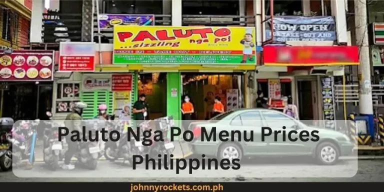 Paluto Nga Po Menu Prices Philippines January 2024