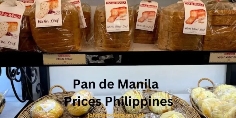 Pan de Manila Menu Prices Philippines January 2024