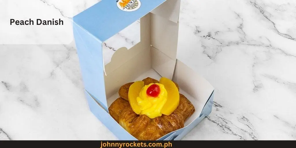 Peach Danish Popular items of  The French Baker Menu in  Philippines