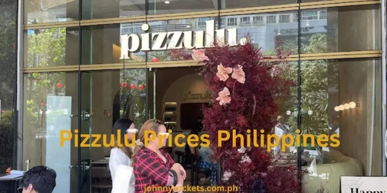 Pizzulu Menu Prices Philippines January 2024