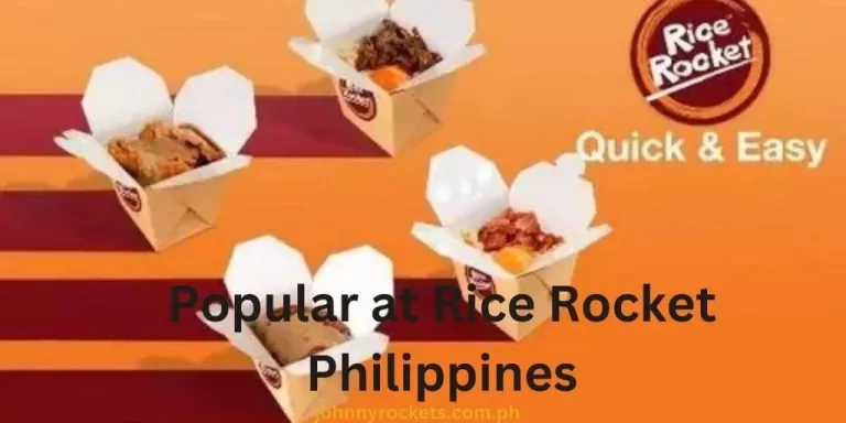 Rice Rocket Menu Prices Philippines January 2024