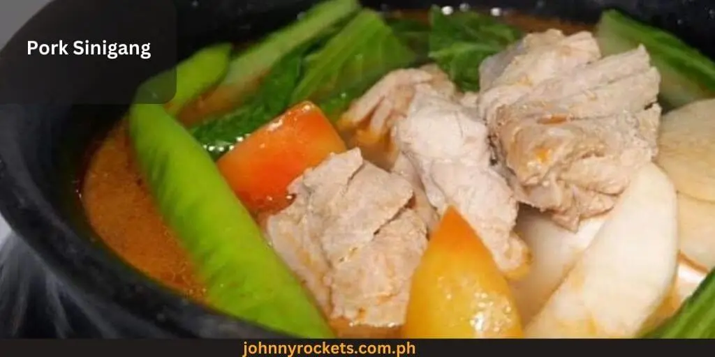 Pork Sinigang Popular food item of  Dampa Express in Philippines