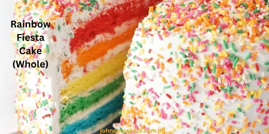 Rainbow Fiesta Cake (Whole)